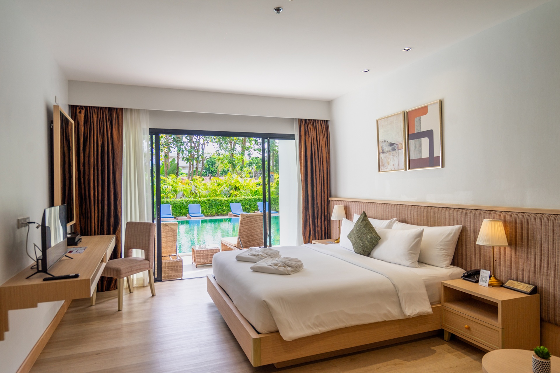 Deluxe Pool Access Room at Mai Khao Beach Resort in Phuket